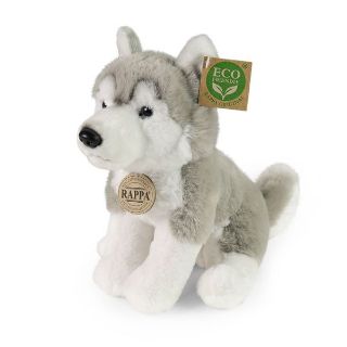Obrázek z Pes husky sedící plyš 23cm SOFT 